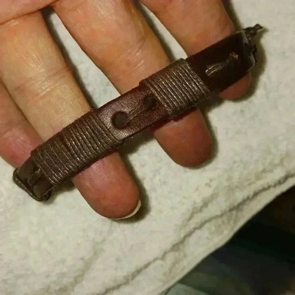 Hand Crafted Jewelry - Handmade Leather Unisex Bracelet